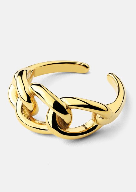Ring Golden Link - 18K Vergoldet