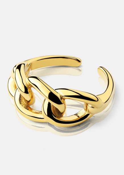 Ring Golden Link - 18K Vergoldet