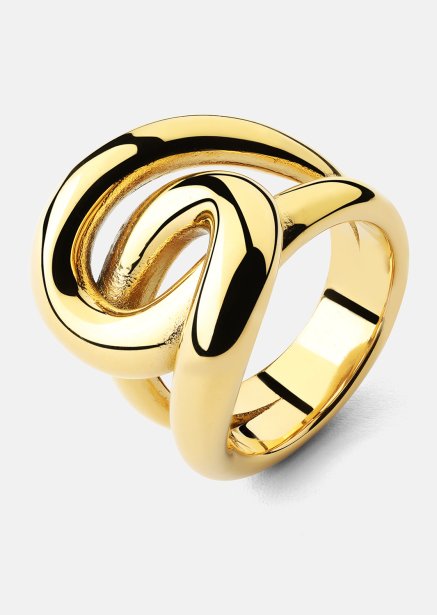 Ring Infinity Knot - 18k Vergoldet