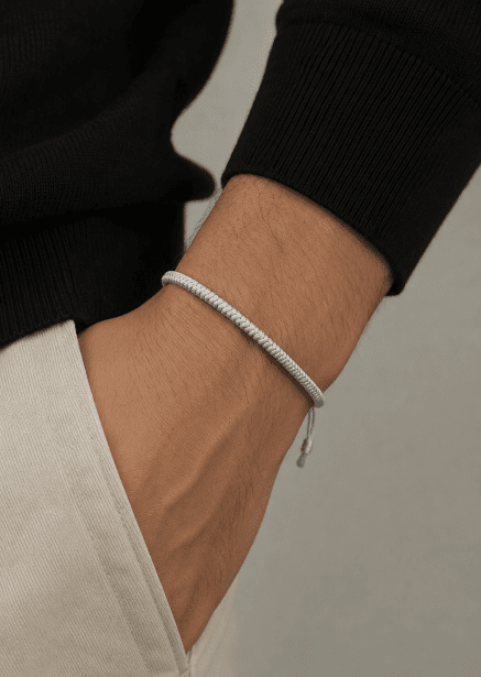 Kordelarmband Valen Cinder
