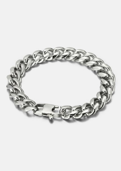 Armband Iron Valor - Versilbert