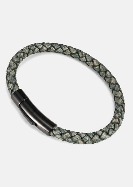Lederarmband Talon Weave
