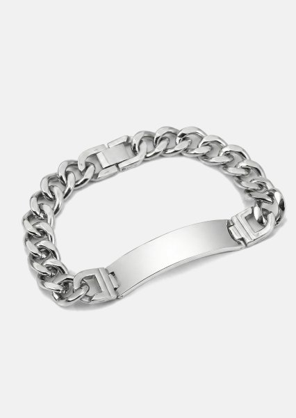 Armband Titan Shield - Versilbert