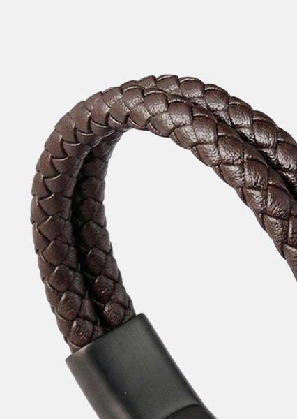 Lederarmband Cobra Twist