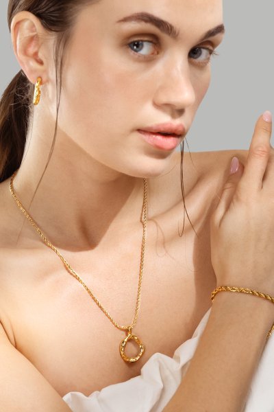 Armband Tresse - 18k Vergoldet