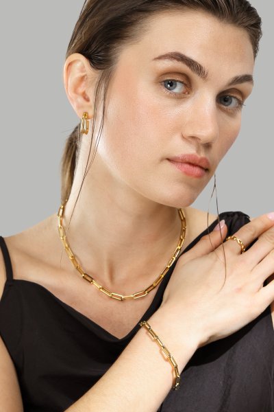 Armband Link Luxe - 18k Vergoldet