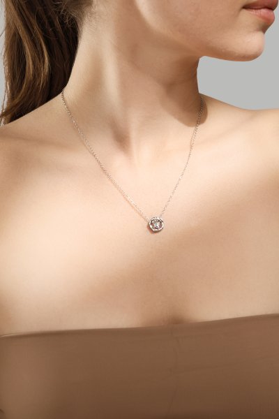 Halskette Silver Heart – Versilbert