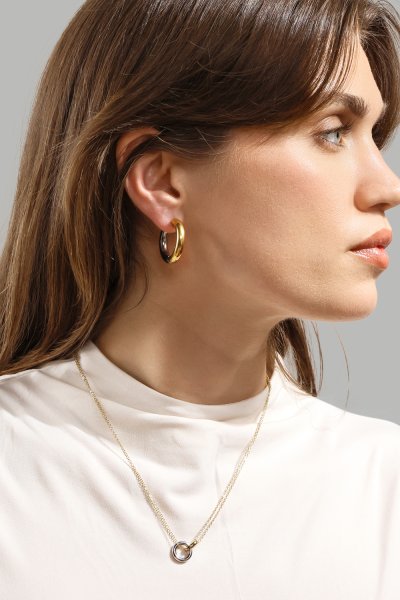 Halskette Orbit – Silver Plated