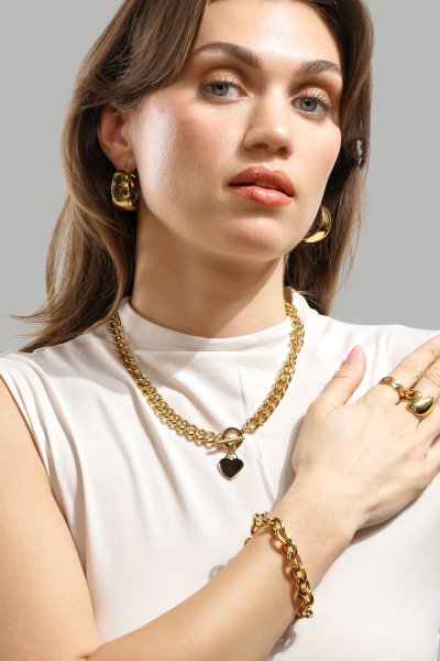 Armband Loop – 18k Vergoldet