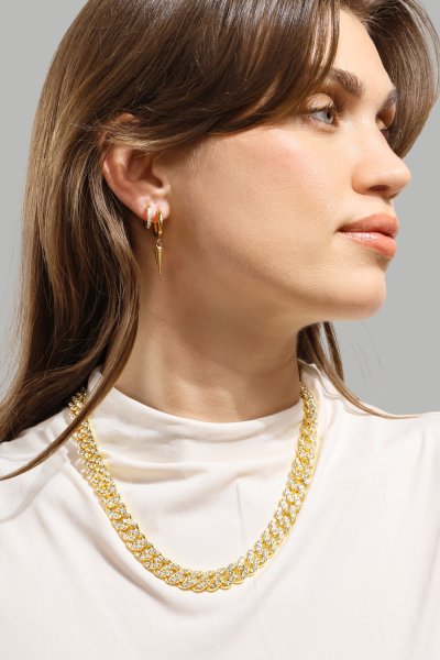 Halskette Royal Frost - 18k Vergoldet