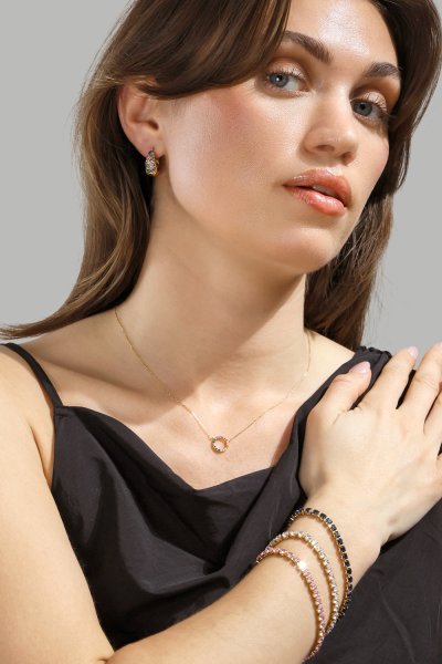 Armband Brillara - 18k Vergoldet