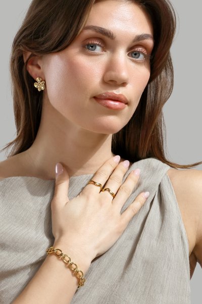 Florabella Ohrringe - 18k Vergoldet