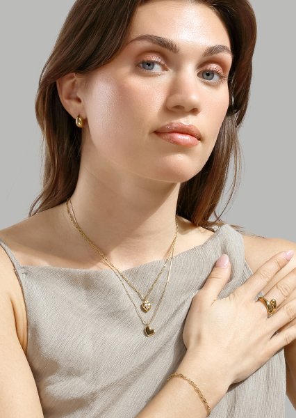 Armband Twist Whisperer - 18k Vergoldet