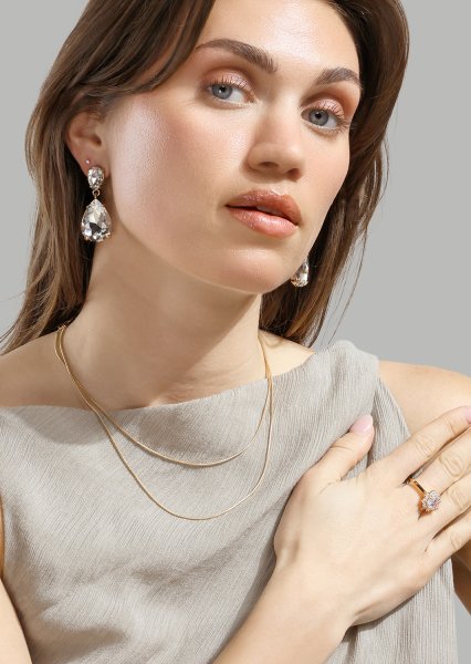 Ring Soleil - Rose Vergoldet