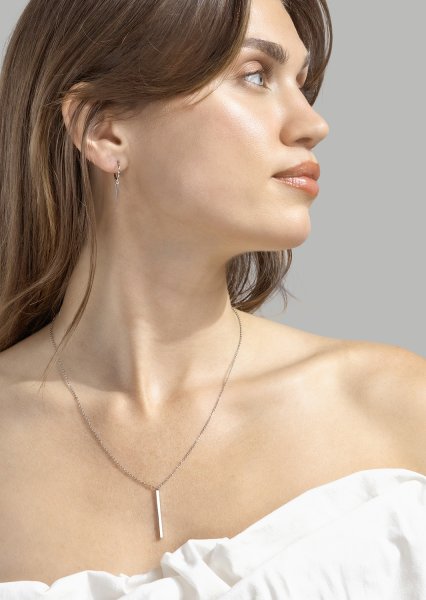 Armband Lineara - Versilbert