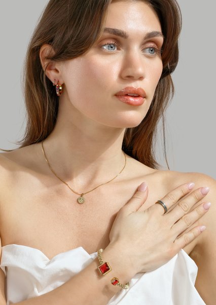 Armband Rose- 18k Vergoldet