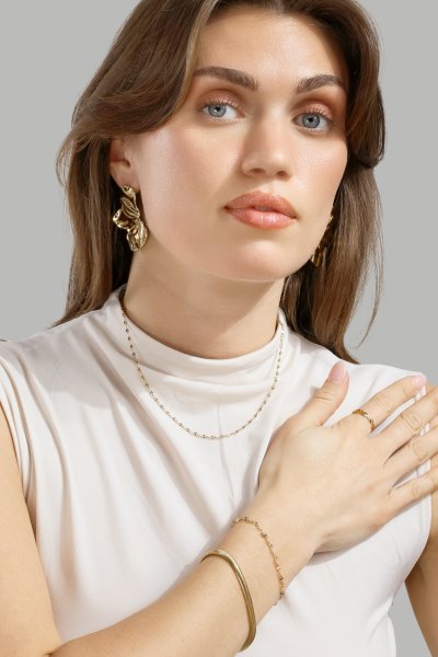 Liora Ohrringe – 18k Gold Plated