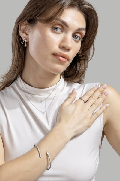 Armband Lumière Spark Stack - Silver Plated