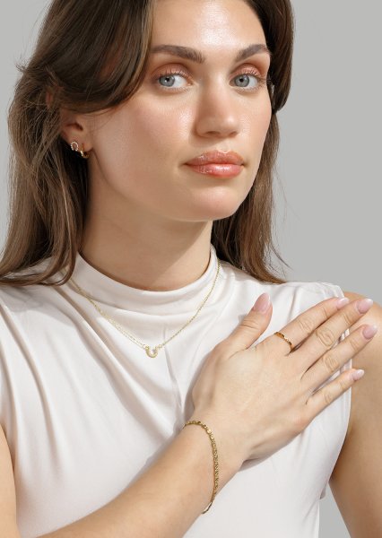 Armband Eterna Link- 18k Vergoldet