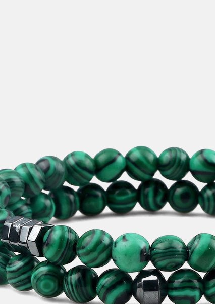 Perlenarmband Verdant Essence