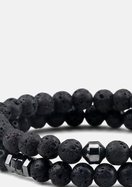 Perlenarmband Onyx Edge