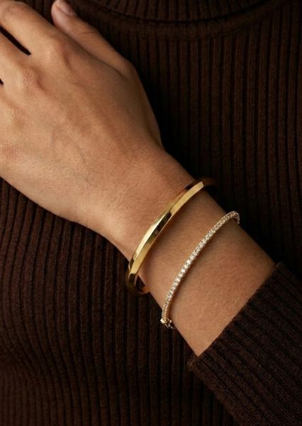 Armband Serenya Line - 18k Vergoldet