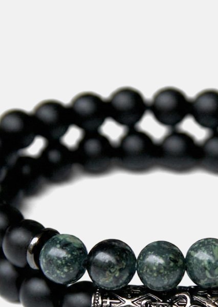 Perlenarmband Shadow Charm
