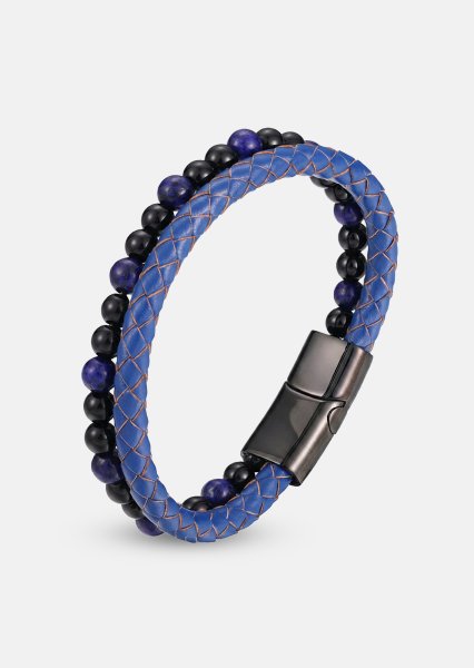 Lederarmband Cobalt Ridge
