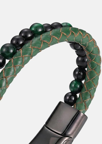 Lederarmband Verdant Veil