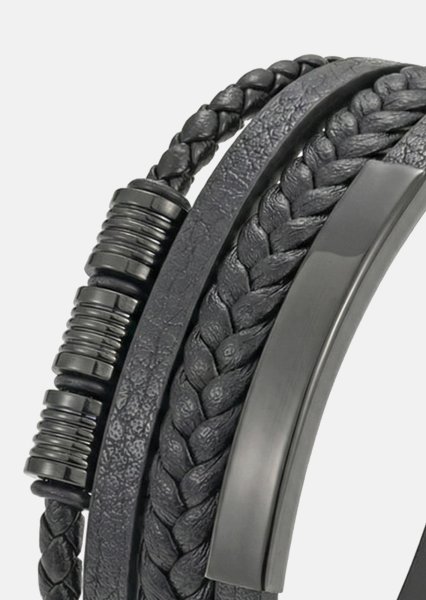 Lederarmband Iron Vow