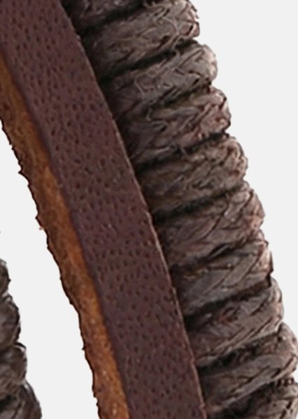 Lederarmband Echelon Weave