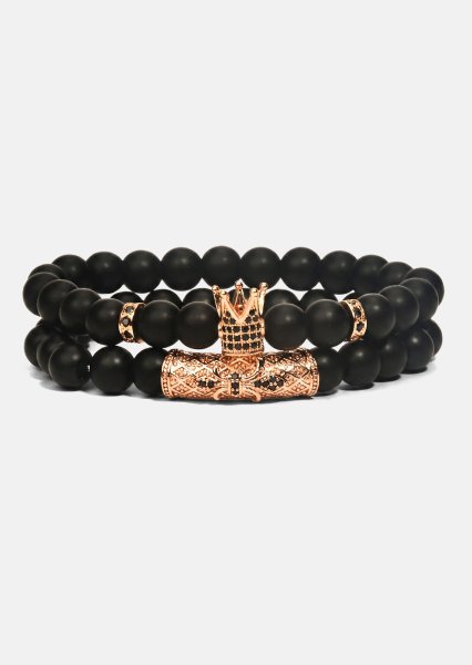 Perlenarmband Crown Essence