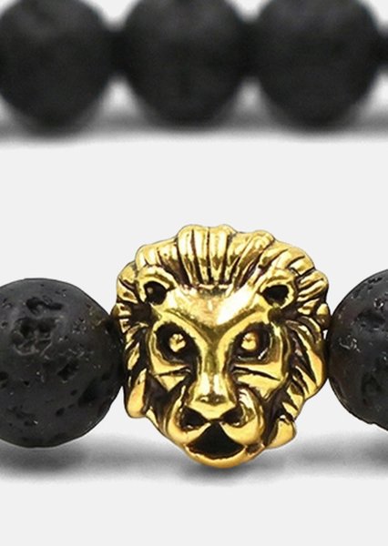 Perlenarmband Lionheart Emblem
