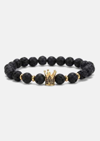 Perlenarmband Noble Crown