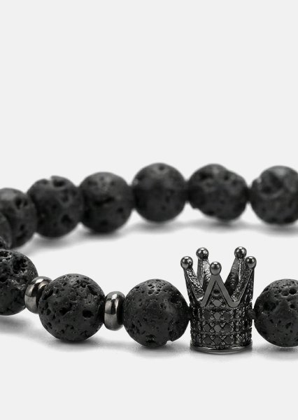 Perlenarmband Majestic Crown