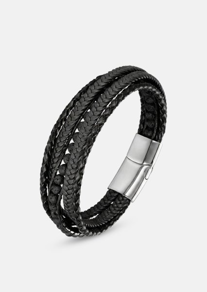 Lederarmband Raven Stride