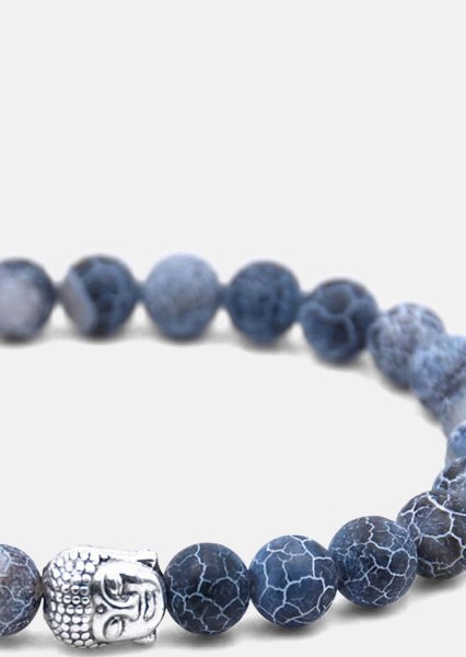 Perlenarmband Obsidian Veil