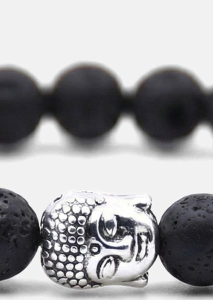 Perlenarmband Obsidian Aura