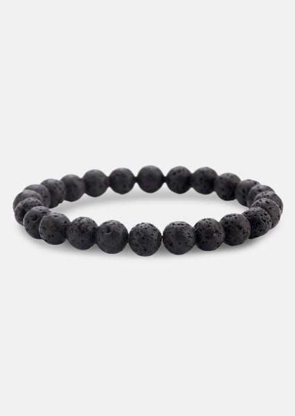 Perlenarmband Obsidian Thread