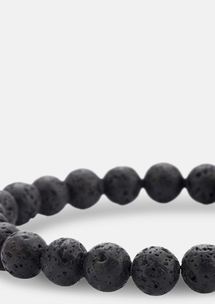 Perlenarmband Obsidian Thread