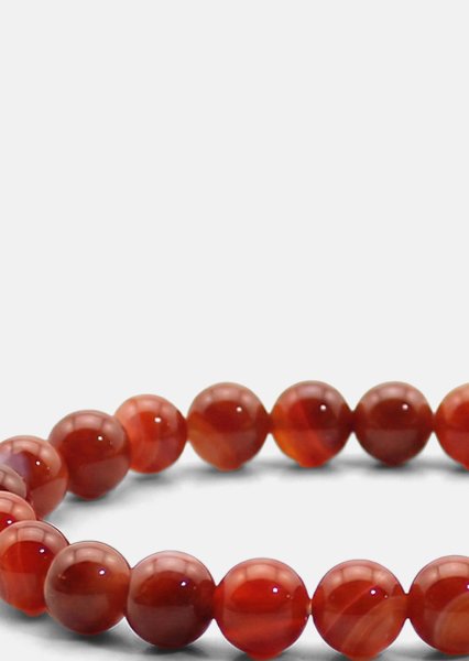 Perlenarmband Crimson Aura