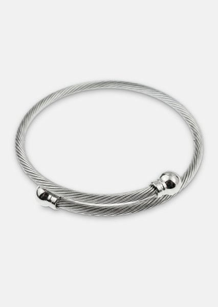 Armband Rhyden Span - Versilbert