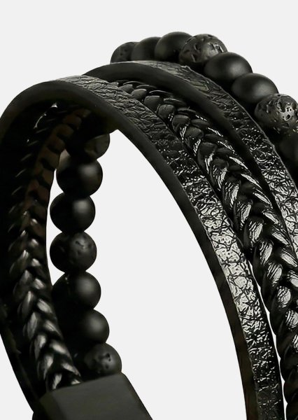 Lederarmband Nightfall Bond