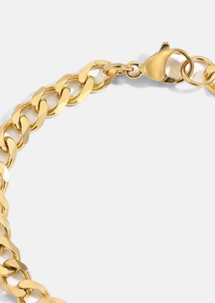 Armband Titan Charmer - 18k Vergoldet