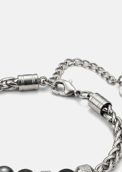 Perlenarmband Levon Flint