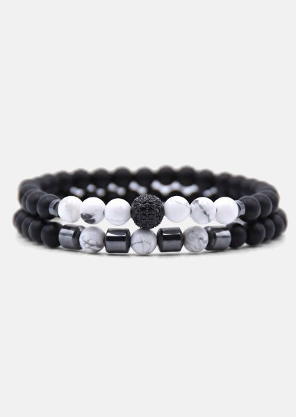 Perlenarmband Rhyden Layer
