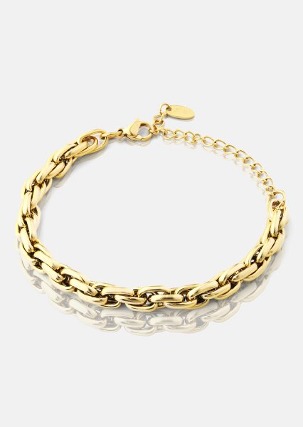 Armband Shine Link - 18k Vergoldet