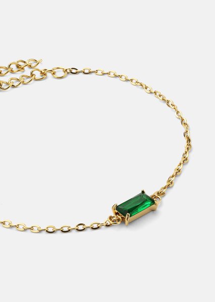 Armband Emeraldis - 18k Vergoldet