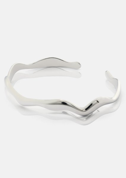 Armband Waveform - Versilbert