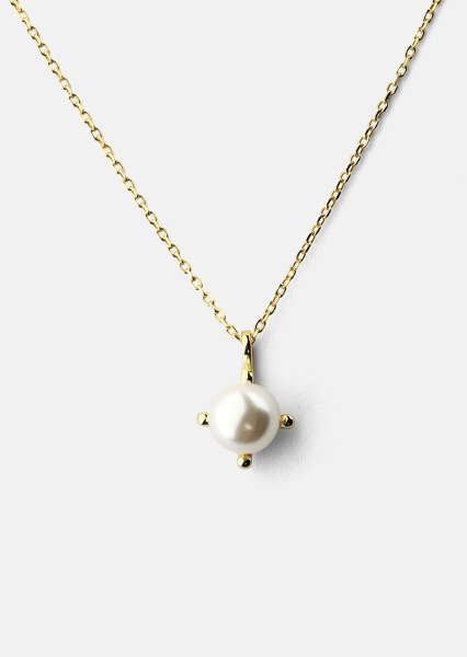Halskette North Pearl - 18k Vergoldet